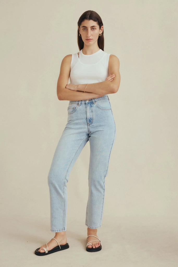 Marle Straight Leg Jean - Blue