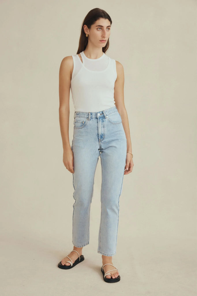 Marle Straight Leg Jean - Blue