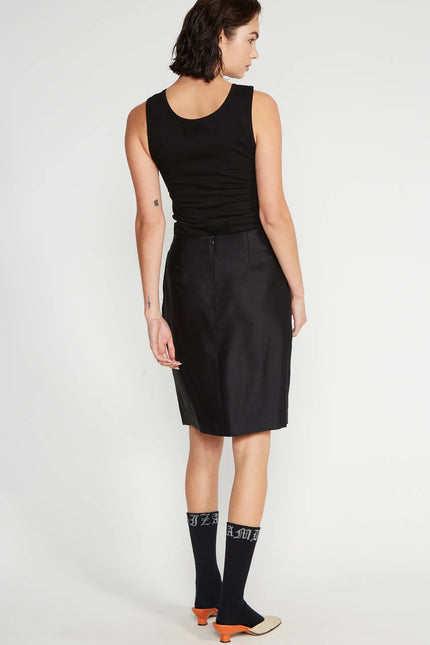 Zambesi Panel Skirt - Ebony