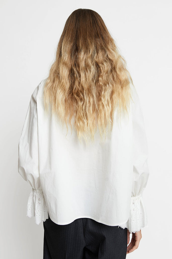 Karen Walker Organic Cotton Connie Shirt - Off White